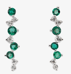 Golden Globes Jewelry Trends Emerald Accented Drop #3114760