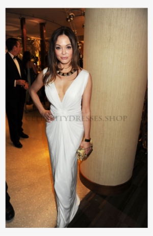 Rose Mcgowan White Australia Formal Dress For Women - Rose Mcgowan 2012 #3114823