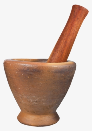 Clay Mortar Pestle - Clay #3114849