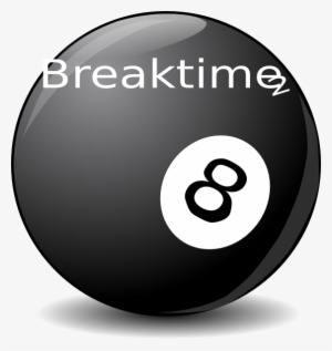 How To Set Use Breaktime Logo 8ball Clipart - Portable Network Graphics #3115116