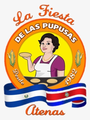 Logo La Fiesta De Las Pupusas - Logotipo De Una Pupusas #3115220