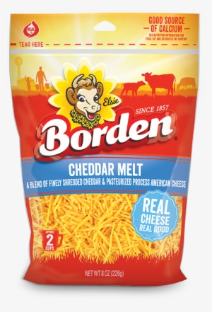 Finely Shredded Cheddar Melt Shreds - Monterey Jack Blend Cheese #3115652