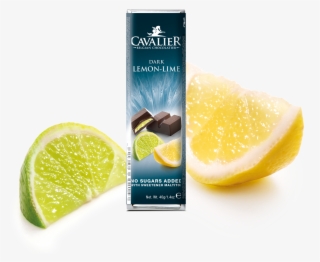 Cavalier Dark Lemon-lime Chocolate Bar 40g #3116055