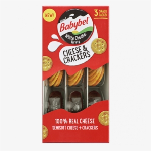 Babybel® White Cheddar Variety Cheese & Crackers - Mini Babybel Cheese & Crackers #3116631