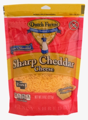 Shredded Sharp Cheddar Cheese - Dutch Farms Fancy Shredded Sharp Cheddar Cheese, 32 #3116798