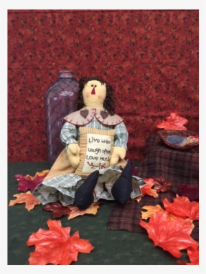 Doll Live Laugh Love Fabric - Textile #3116963