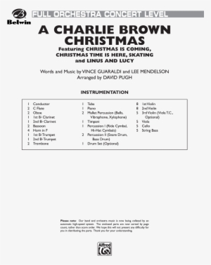 Charlie Brown Christmas Thumbnail Charlie Brown Christmas - Engines Of Resistance Piano Sheet Music #3117052