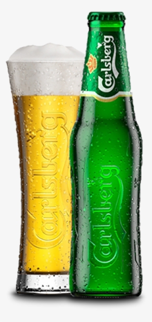 Carlsberg - Carlsberg Bottle With Glass #3117211