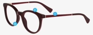 Red Cole Haan Eyeglasses - Cole Haan Glasses #3117214