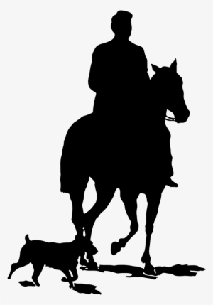 Black Horse Silhouette Clipart - He Coming Or Going #3117732