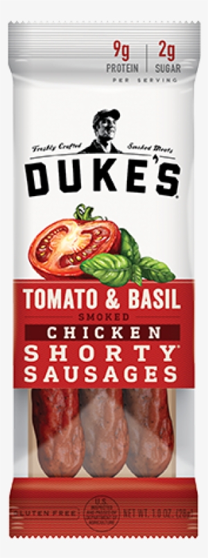 Tomato & Basil 12ct - Duke's Hatch Green Chile Smoked Shorty Sausages #3118146