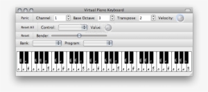 Mac Piano Keyboard #3118148