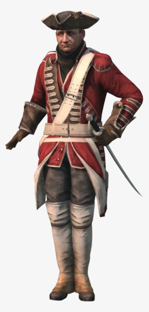 British Army And Member Of The Templars, Braddock Appeared - British Red Coat Png #3119469
