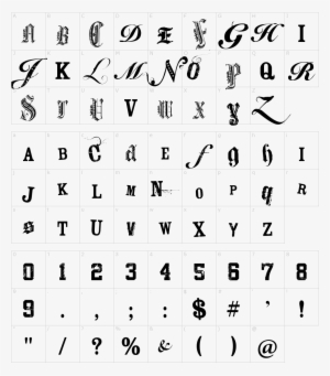 Font Characters - Baker Skateboards Font #3120148