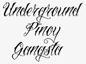 Thanatos Gangsta Tattoo Sample Photo - Tattoo #3120418