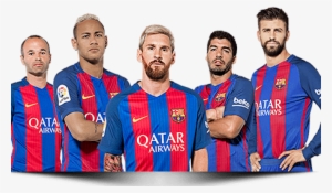 Great Neymar In Brazil Fc Barcelona Wallpaper Hd 2017 - Barcelona Team Png #3120512