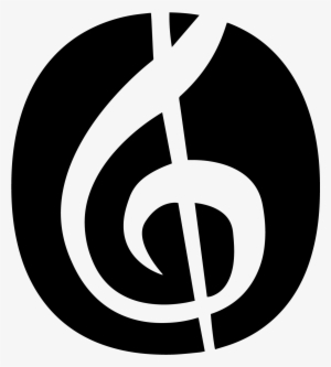 Choral & Orchestral Society Logo - Clef #3121091
