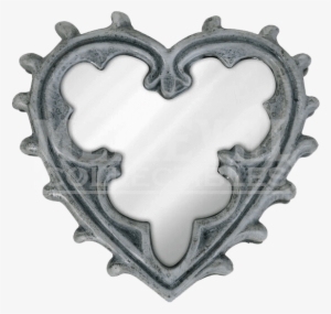 Alchemy Vault Gothic Heart Compact Mirror #3121362