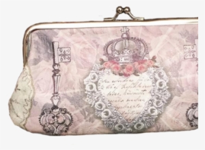Secret Heart Clip Purse - Van Asch Secret Heart Victorian Crown Kisslock Large #3121810