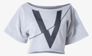 I Am Not A Virgin Relaxed Flowy Drape Silhouette - Crop Top #3122031