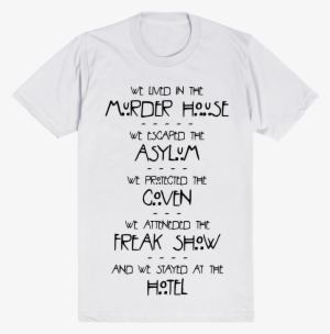 American Horror Story Fan Shirt Meninos, Filmes, Dicas, - American Horror Story #3122365
