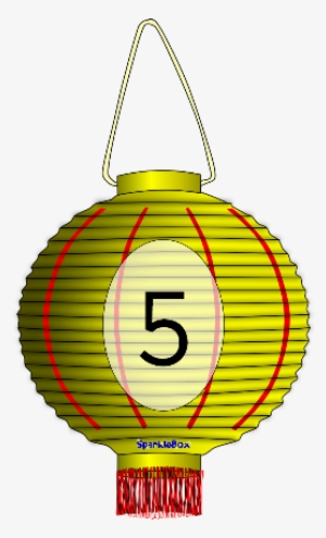 Numbers 0-20 On Chinese Lanterns - Circle #3122610