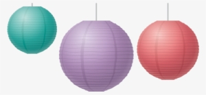 Shabby Chic Paper Lanterns - Lanterns Red And Yellow #3122804