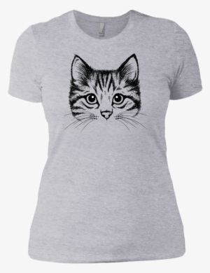 Kitten's Innocent Face Women's Tshirt - Meowy Christmas Merry Cat Kitten Ugly Tablet - Ipad #3122873