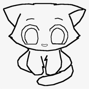 Kitten Base - Easy Cute Animals To Draw #3122947