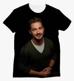 Shia Labeouf ﻿classic Sublimation Women's T-shirt - Sublimation T Shirt Design Transparent Background #3123774