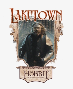 The Desolation Of Smaug Trading Cards - Old Glory The Hobbit - Logo Leather Wallet, Men's, #3123817