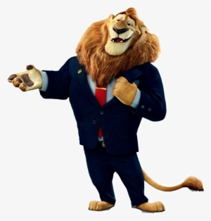 Fungus Is The Assistant And Gold-catcher Of Smaug - Zootopia Mayor Lionheart #3123911