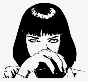 Mia - Pulp Fiction Mia Drawing #3124124