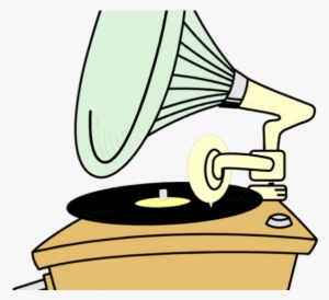 Record Player Clipart Transparent - Record Player Clipart #3124201