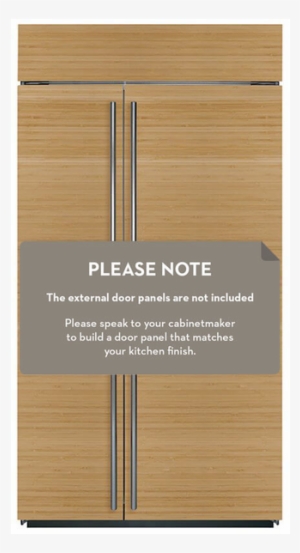 Sub Zero 689l Built In Side By Side Fridge Icbbi42so - Cupboard #3124661