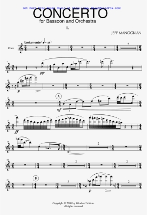 Bassoon Concerto Sheet Music - Sheet Music #3124662