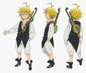 Seven Deadly Sins! Meliodas Cosplay Costume #3124684