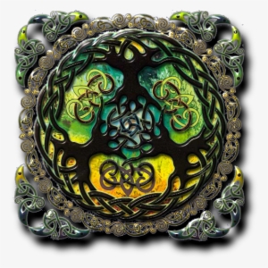 Yggdrasil Logo Petercrawford - Amber Lotus Celtic Mandala 2017 Engagement Datebook #3124974