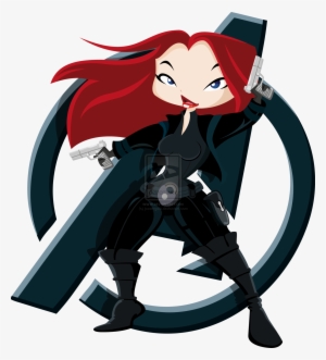Black Widow Clipart Comic - Drawing #3125078