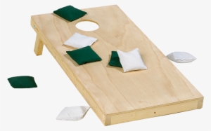 Belknap Hill Trading Post Cornhole Board With Green - Bean Bag Toss Png #3125510