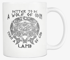 Viking Mug, Norse Mythology, Asatru, Thors Hammer, - Coffee Cup #3125755