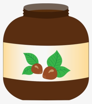 Hazelnut Clipart Transparent - Pot De Pate A Tartiner #3125940