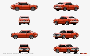Toyota Corolla Pixel Car - 1979 Toyota Celica Liftback #3126355