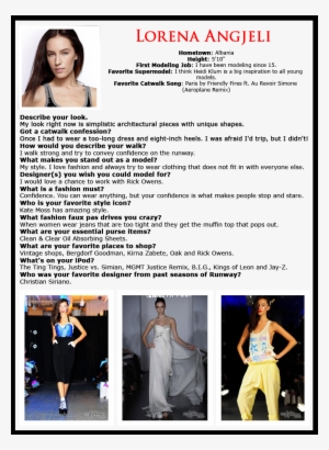 Lorena - Lorena Models Of Runway #3126656