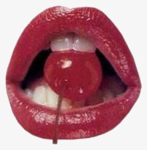 4 - Lips Sucking Cherry #3126747