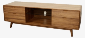 Npd-milano Walnut Or Wenge Tv Stand - Milano Tv Stand In Walnut By New Pacific Direct #3127097