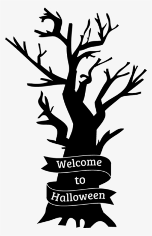 Welcome To Halloween Wall Sticker - Decoracion De Halloween Para Pared #3127212