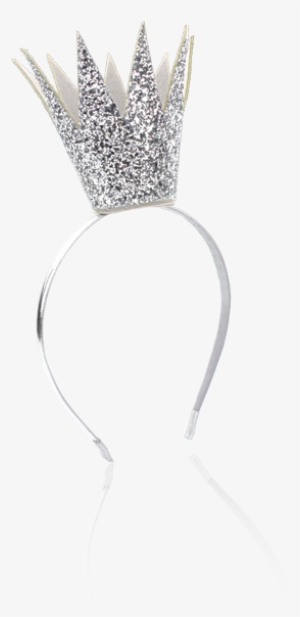 Milk And Soda King Of Queens Headband In Silver - Engagement Ring #3128401