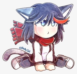 Obladky Doll Ryuko Matoi Satsuki Kiryuin Aikuro Mikisugi - Kill La Kill Ryuko Chibi #3128404