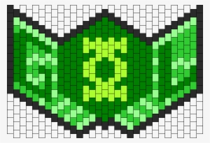 Green Lantern Mask Bead Pattern - Green Lantern Costume Mask Adult #3128430